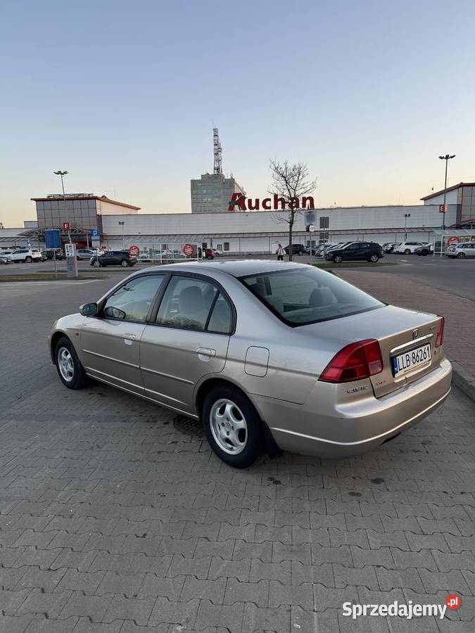 Honda Civic 16 VTEC 110 Sedan Salon Polska Klima 1590cm3 Lublin