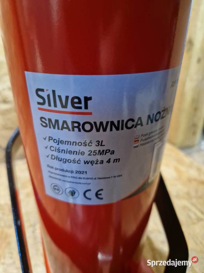 SMAROWNICA NOŻNA 3L TAWOTNICA TOWOTNICA WĄŻ 4M Głogowa