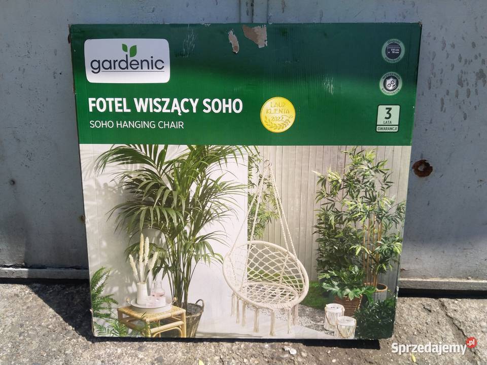 NAJTANIEJ Fotel Wiszący Siedzisko Bujak Do 110 śląskie Zabrze