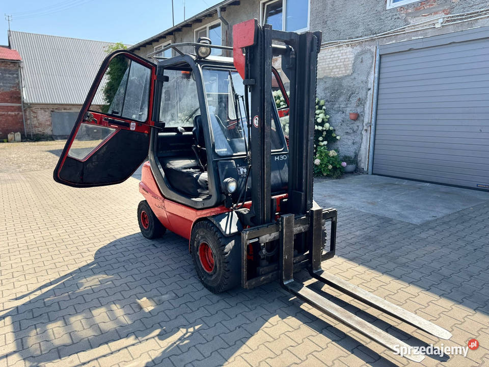 Wózek widłowy LINDE H30D03 3t DIESEL 1997 z