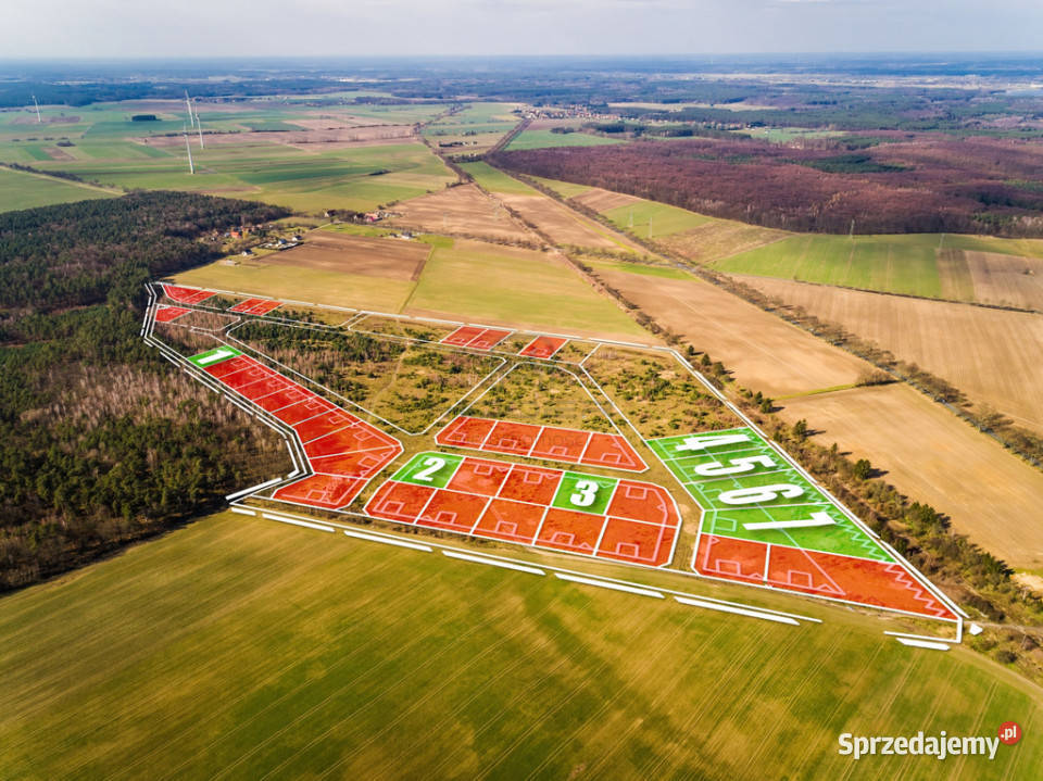 Działki na granicy BaczynaMarwice miejscowy plan szambo Baczyna