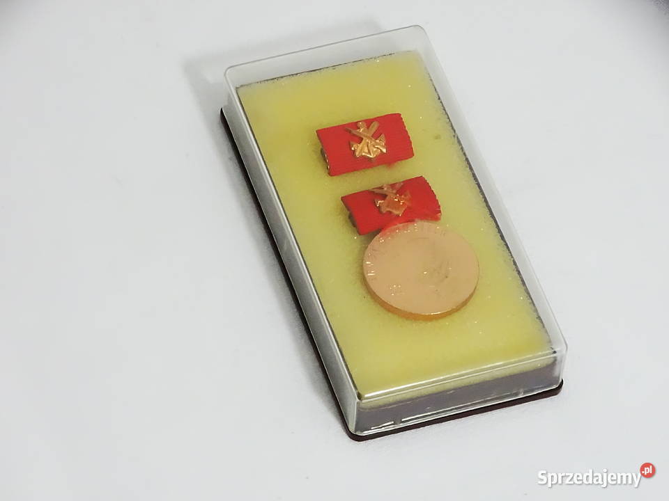 Medal DDR NVA Ernst Schneller Brązowy Biłgoraj