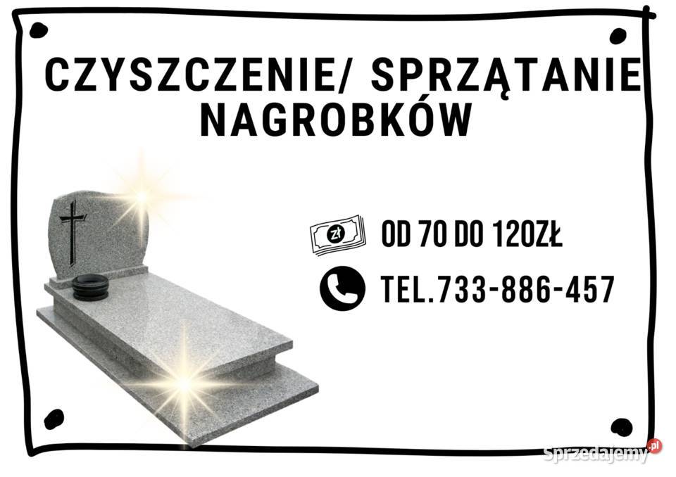 Sprzątanie czyszczenie nagrobków pomników podlaskie Białystok