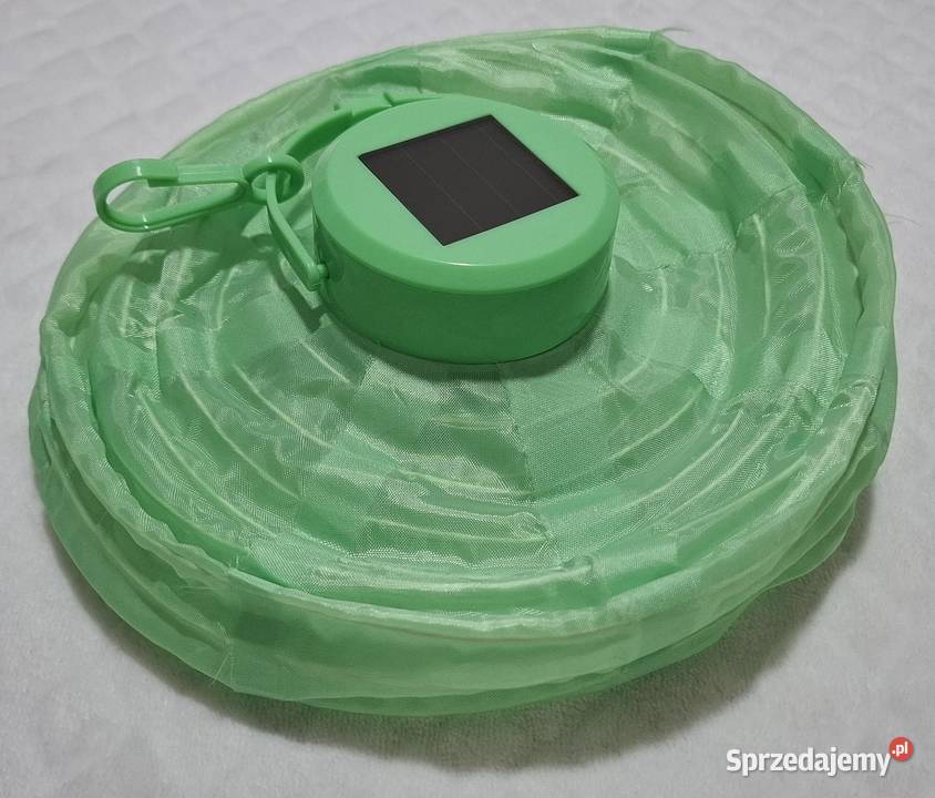 Lampa solarna lampion solarny zielony 23 śląskie sprzedam