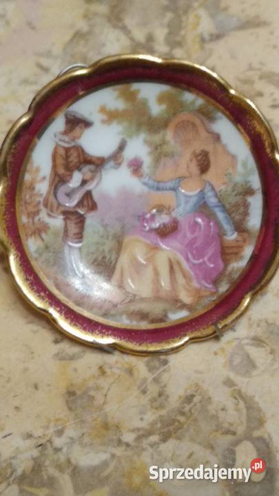 Miniaturowy talerzyk Antyki Kraków