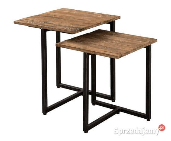 Ława Dębowa Loftowa DUO Piaseczno