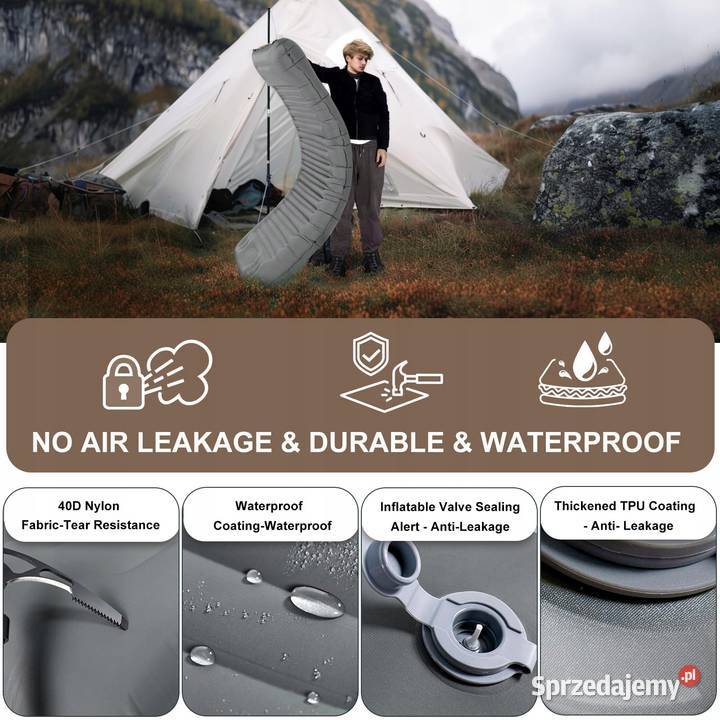 Mata samopompująca Origem MDN05092 76 x 200 x 14 Myszyniec