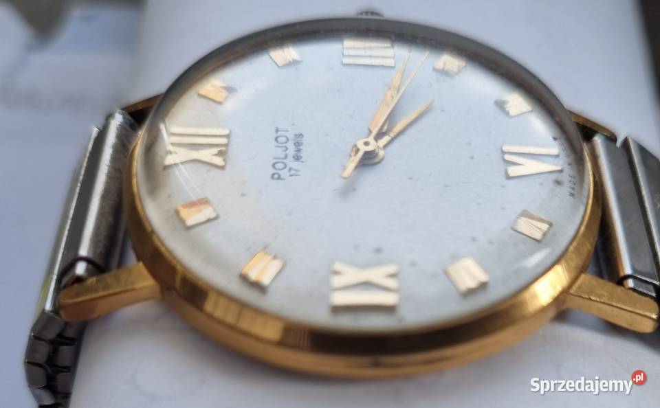 Poljot 17 kamieni Au 20 Łódź