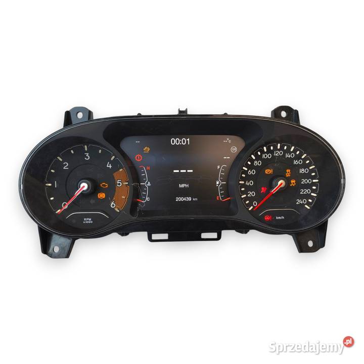 LICZNIK ZEGARY 503019130403 Jeep Compass II 16 D Liczniki i zegary Wyposażenie wnętrza Chełm