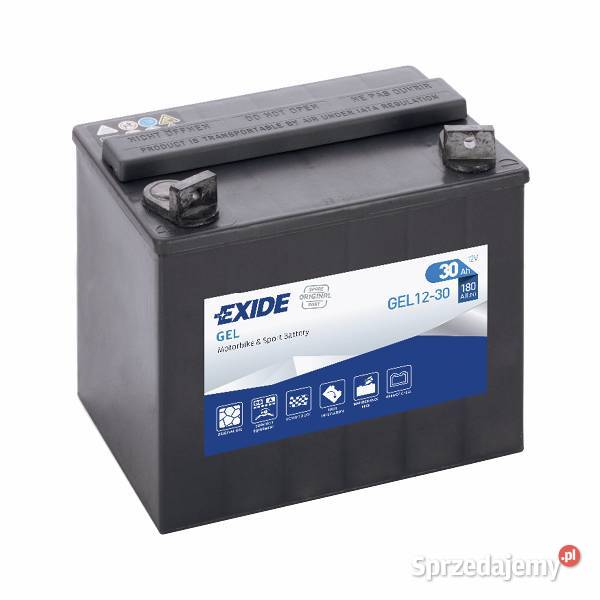 Akumulator Exide Moto 12V 30Ah 180A L GEL1230 sprzedam