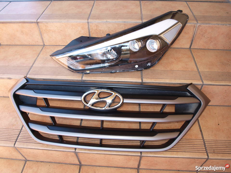 Hyundai Tucson Lampa Lewa Przód + Grill 2015 -2018R (Europa) Kalisz - Sprzedajemy.pl