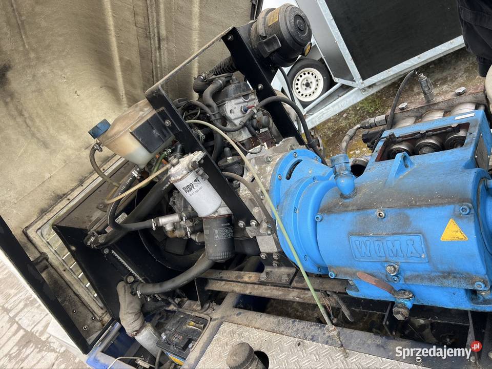 Woma myjka diesel ecoterm 600 2005r Przyczepy rolnicze pomorskie Solnica sprzedam