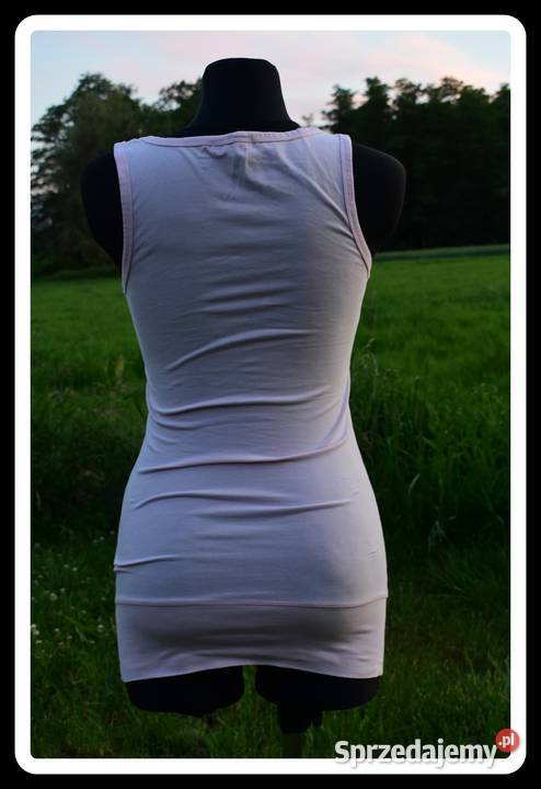 Jasno różowa koszula długa bokserka 36 S Płock