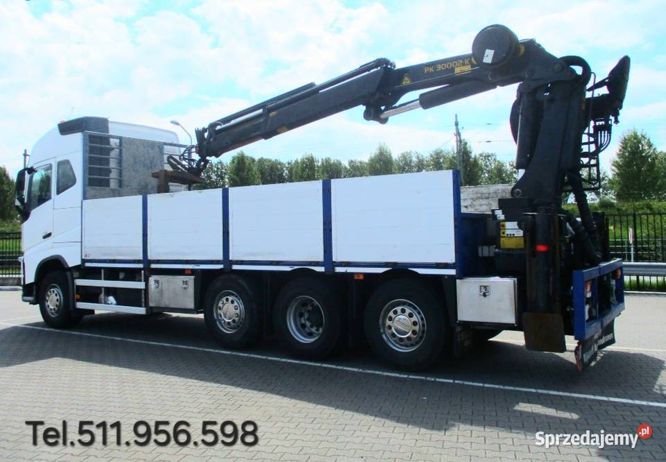 Skrzynia z dzwigiem Volvo FH 4 osiowy 8x2