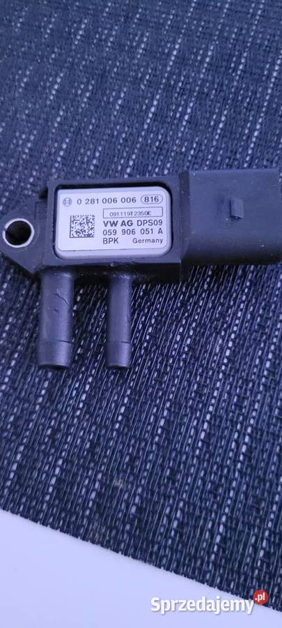 Czujnik ciśnienia spalin DPF Audi VW 16 20 TDI