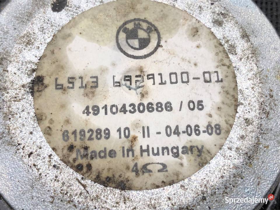 GŁOŚNIKI KOMPLET BMW E61 Kombi 0410 AUDIO ZESTAW sprzedam
