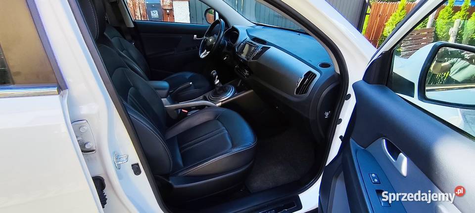 Kia sportage full serwis 117 biały Płock sprzedam