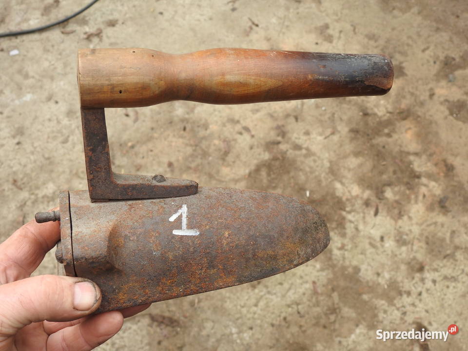 Zelazko na dusze 2 sztuki Antyki Warszawa sprzedam