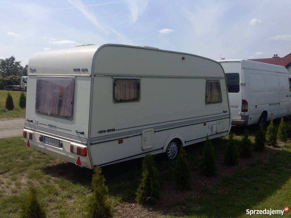 Przyczepa Kempingowa SWIFT RAPIDE GXL 450 lubuskie sprzedam