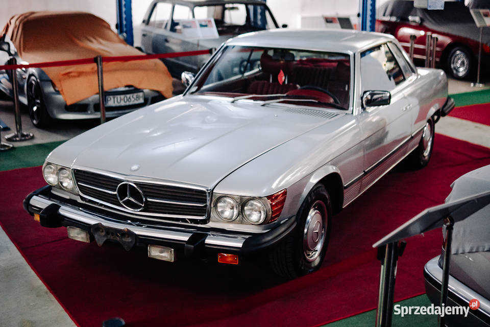 Mercedes 450 SLC Czerwony Środek Bez Korozji garażowany łódzkie Zgierz