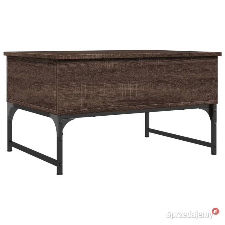 Stolik kawowy brązowy dąb 70x50x40 WM845375