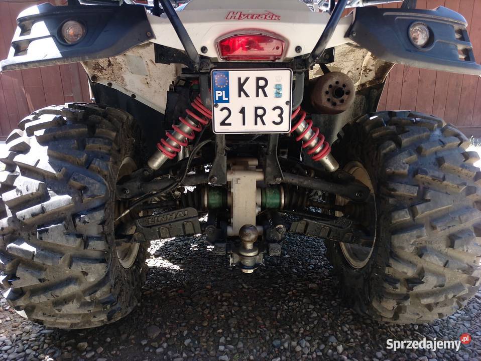 Quad linhai hytrack hy420 350ccm nieuszkodzony Tarnawa Górna sprzedam