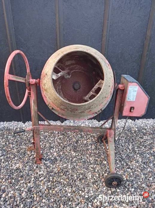 Betoniarka Wolnospadowa Mało Używana Defro Betoniarki Kraków