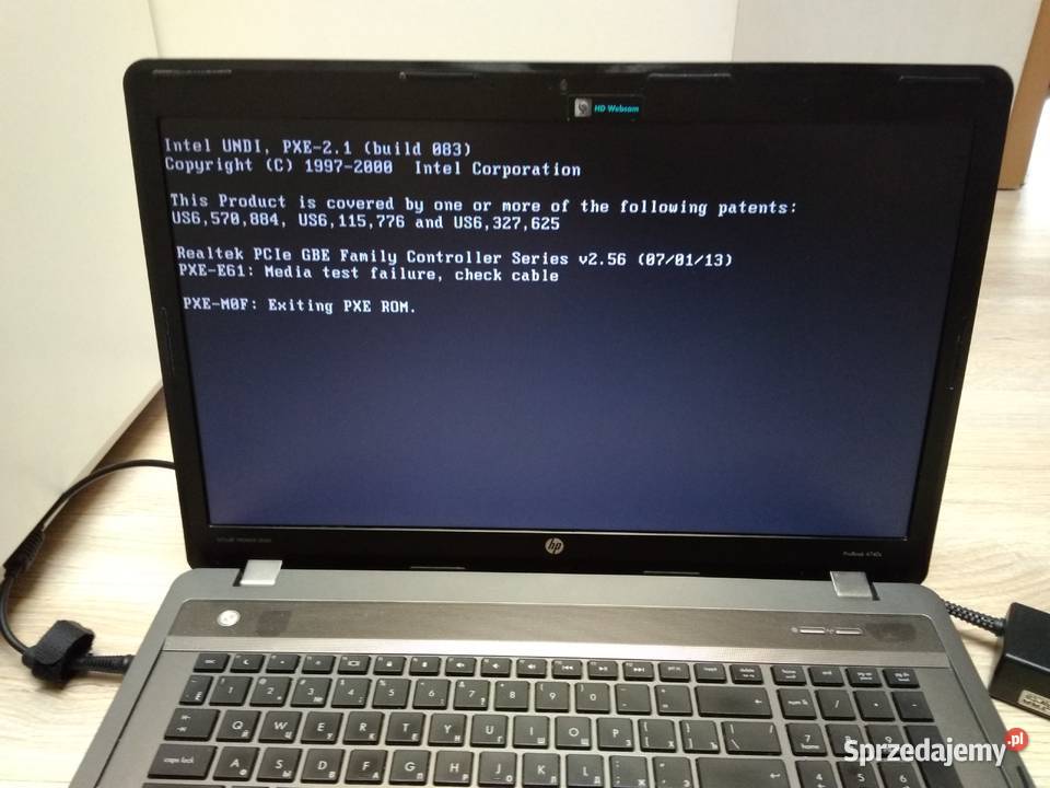 Laptop HP ProBook 4740s HP/Compaq Łódź