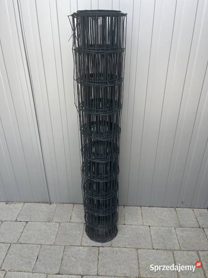 Siatka zgrzewana antracyt 1 m x 10 m okazja ocynk Władysławów