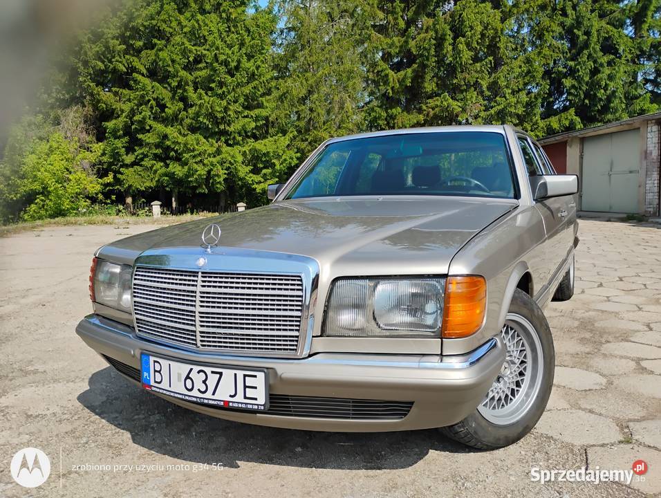 Mercedes klasa S W126 300se benzyna automat 1986 podlaskie