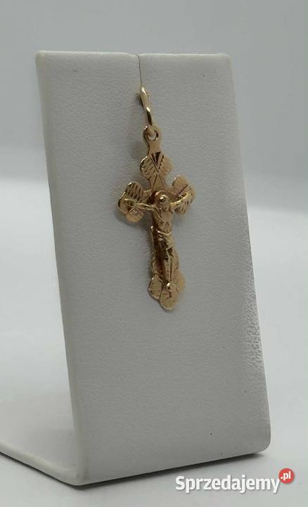 Złota zawieszka próby 585 083g Elbląg