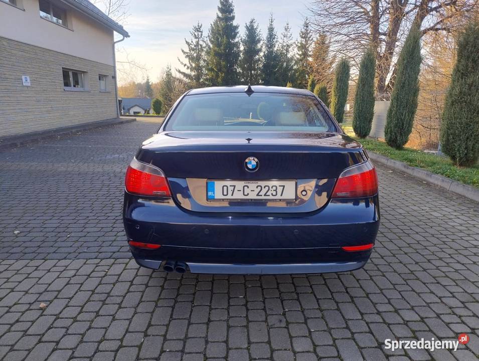 BMW 525I BENZYNA GAZ SEKWECJA SUPER OKAZJA automatyczna małopolskie Myślenice