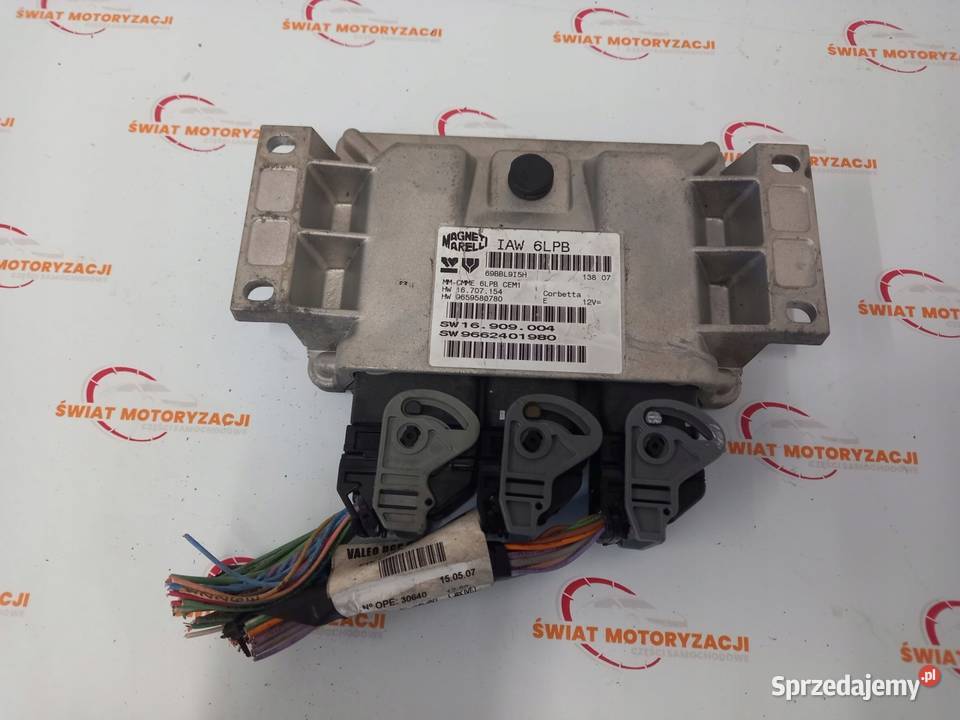 KOMPUTER STEROWNIK SILNIKA CITROEN C4 C5 20 16V Kielce