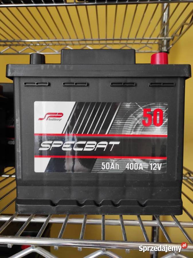 Akumulator SPECBAT 50Ah 400A EN PRAWY PLU Białystok