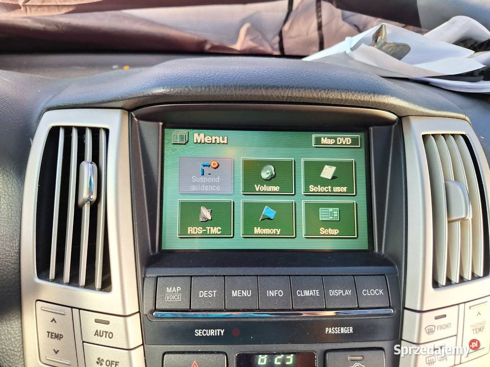 Lexus RX 400h nawigacja 8611048200 EUROPA 2007r Nawigacje fabryczne Toruń