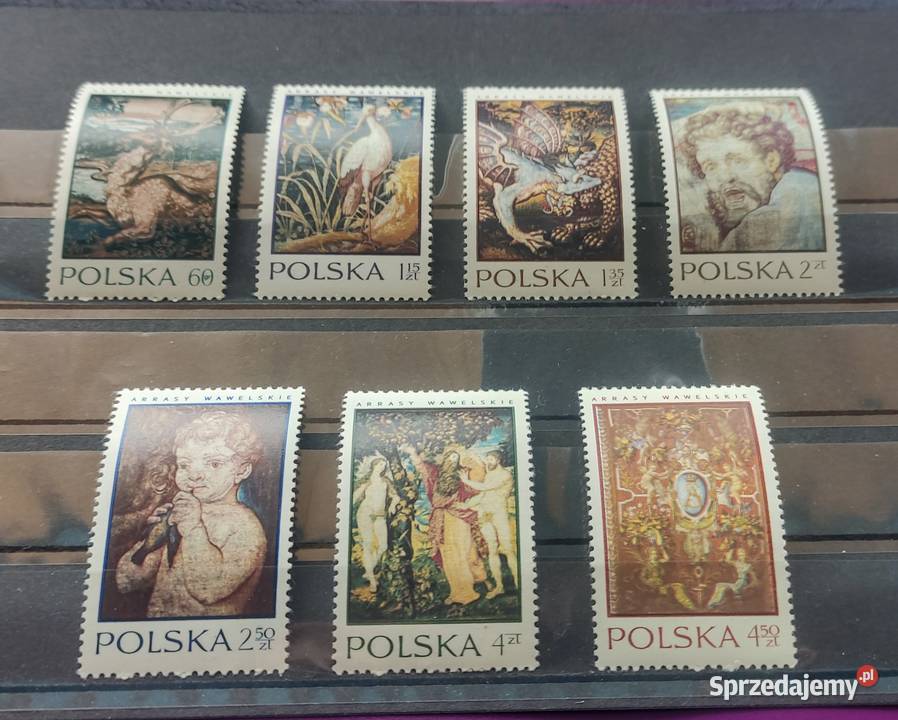 Znaczki pocztowe Polska 1970 ARRASY WAWELSKIE Pruszków
