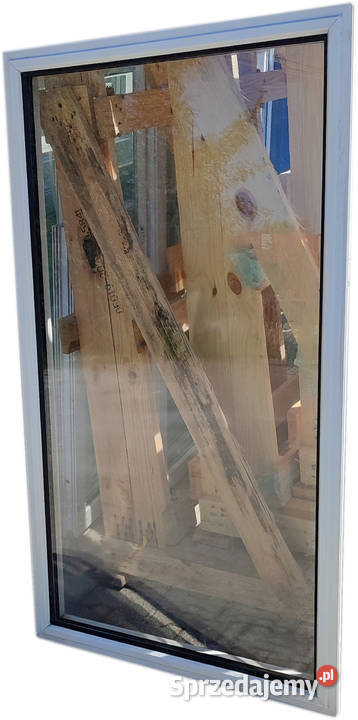 OKNA KacprzaK Witryna 76x133 FIX Używany PCV PCV Lublin