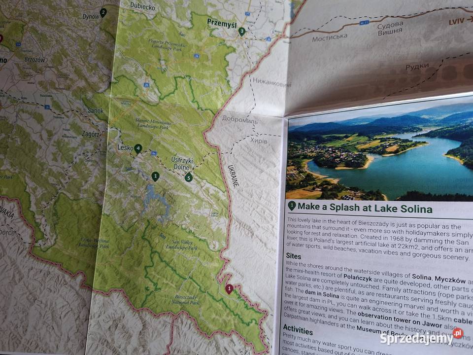 Carpathia inyour pocket Podkarpackie Region Map Mapy i przewodniki Kraków