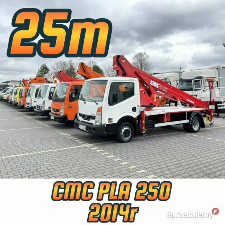 Nissan Zwyżka Podnośnik Koszowy 4X4 CABSTAR manualna świętokrzyskie Widełki