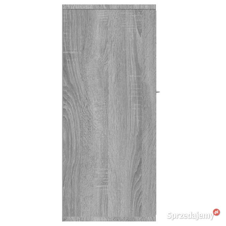 Szafka szary dąb sonoma 88x30x70 materiał