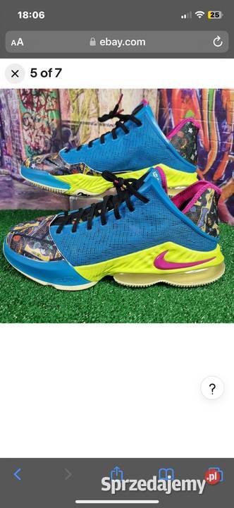 NIKE LEBRON 19 LOW LEBRONIVAL 28cm Kępno