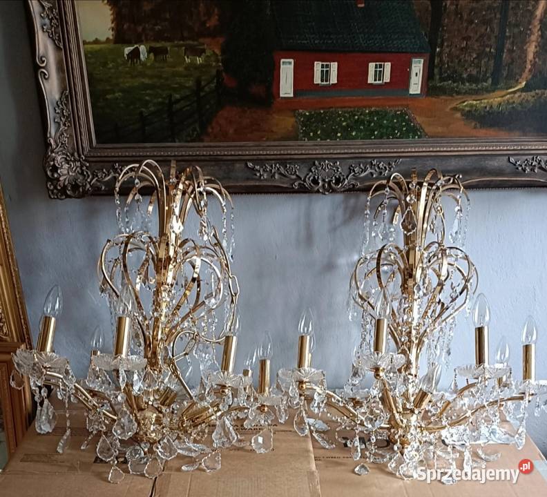 Żyrandole kryształowe w stylu pałacowym 3