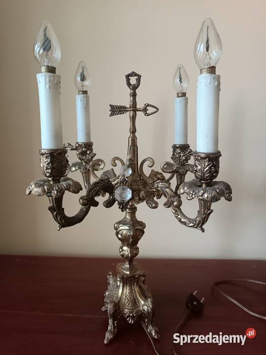 Lampa antyczna kandelabr