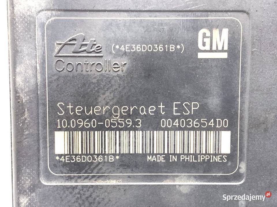 POMPA ABS OPEL ZAFIRA B 13234911 19 150 0519