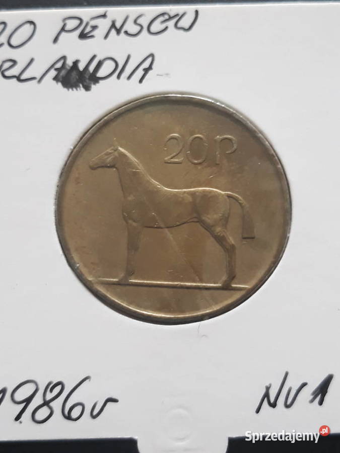 20 Pensów Irlandia 1986 r 1 Konin sprzedam