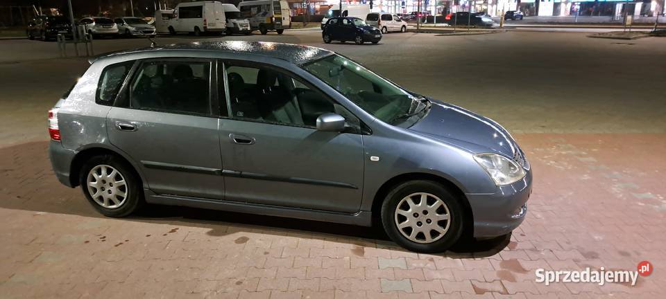 Honda Civic 7 uszkodzona Warszawa