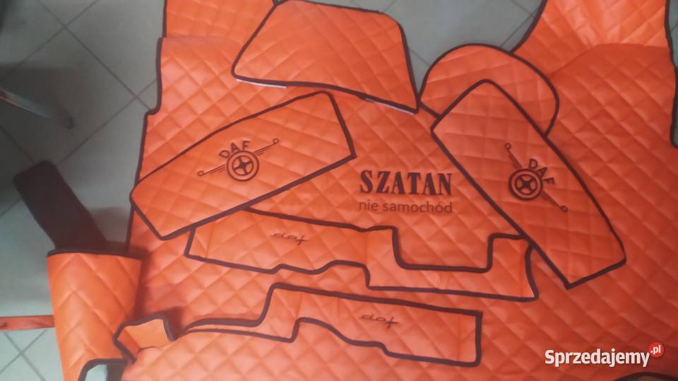 Scnia dywaniki pikowane eko skóra podłoga mazowieckie Łosice