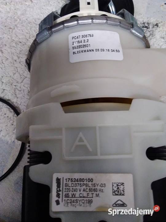 POMPA MYJĄCA Z GRZAŁKĄ DO ZMYWARKI BEKO DIN28431 Słupsk sprzedam