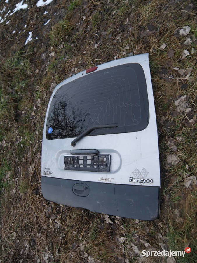 Szyba tylna klapy klapa bagażnika Renault Kangoo Tylne małopolskie Kraków