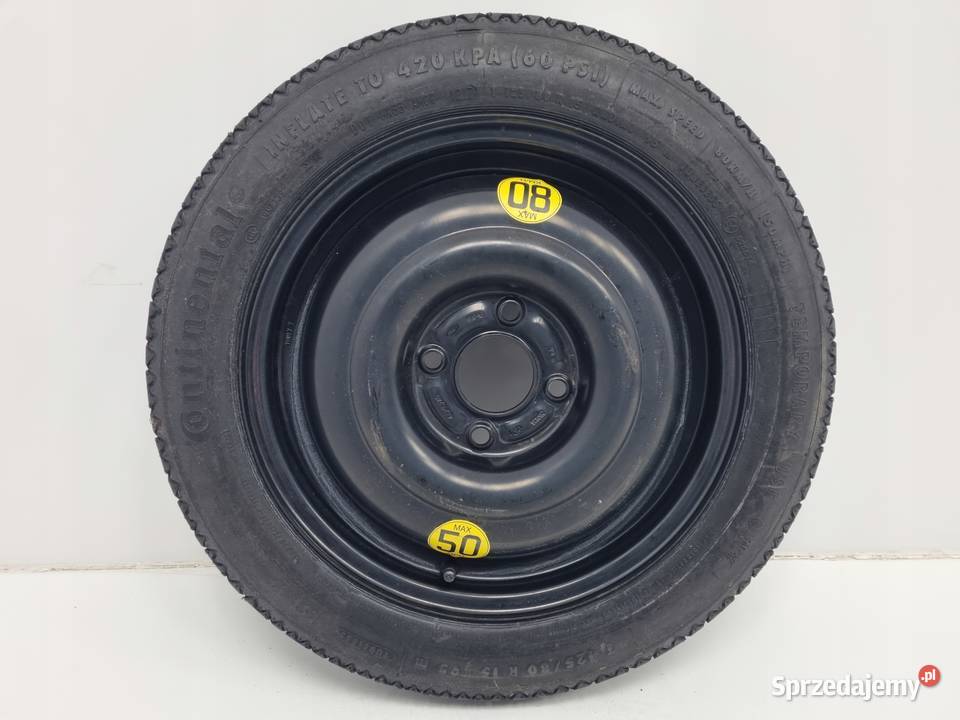 KOŁO DOJAZDOWE 12580 R15 98ABNB 2150836 4x108